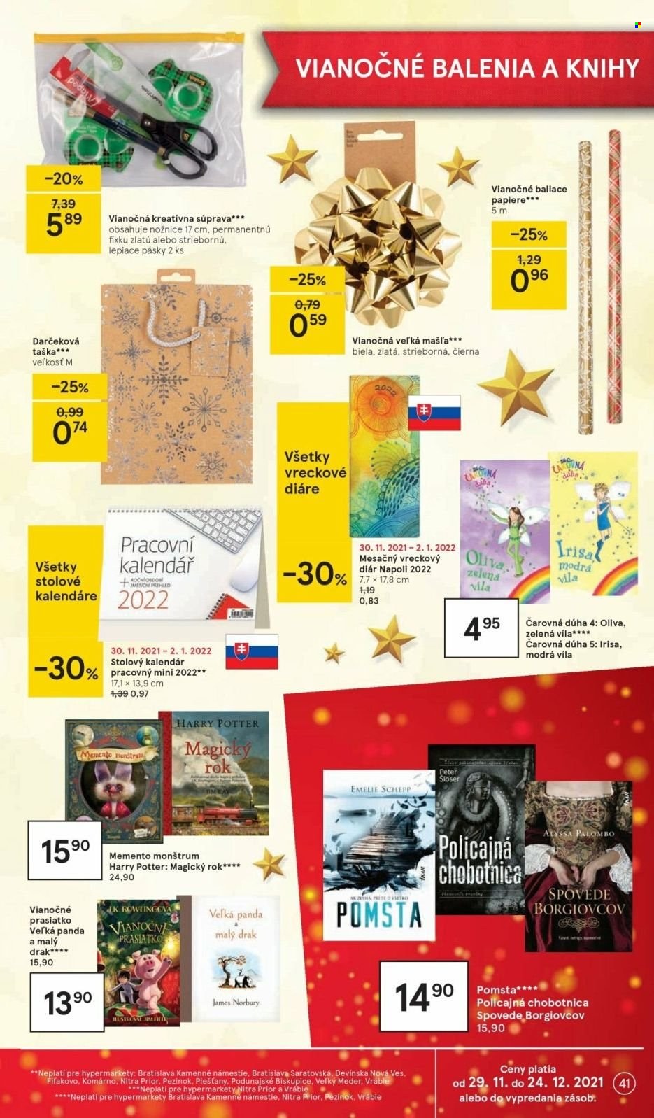 Leták TESCO supermarket - 1.12.2021 - 6.12.2021. Strana 41