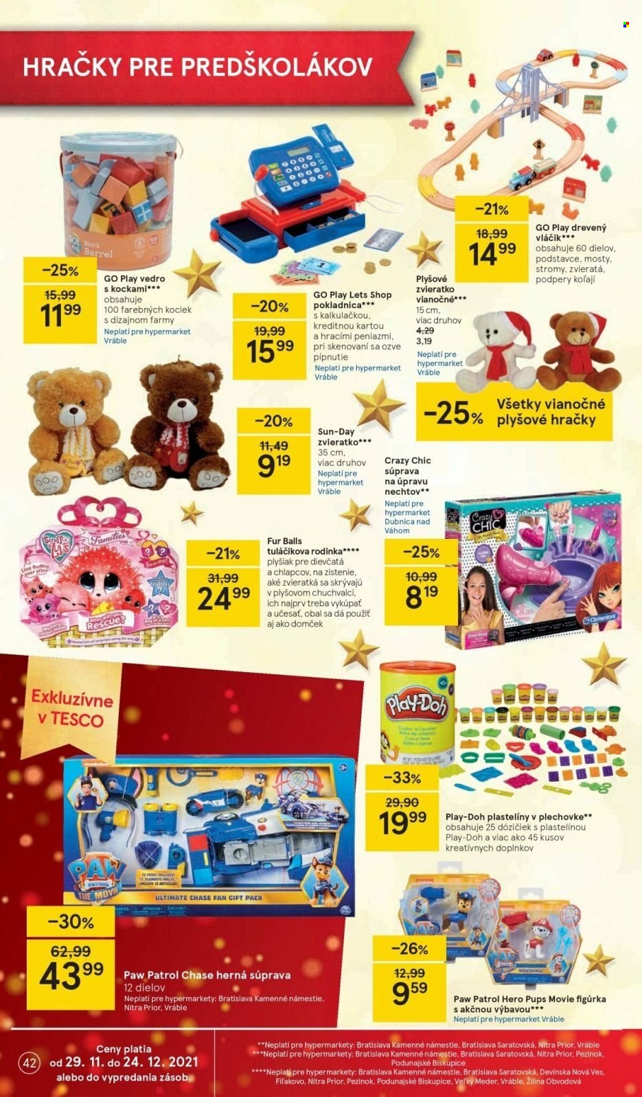 Leták TESCO supermarket - 1.12.2021 - 6.12.2021. Strana 42