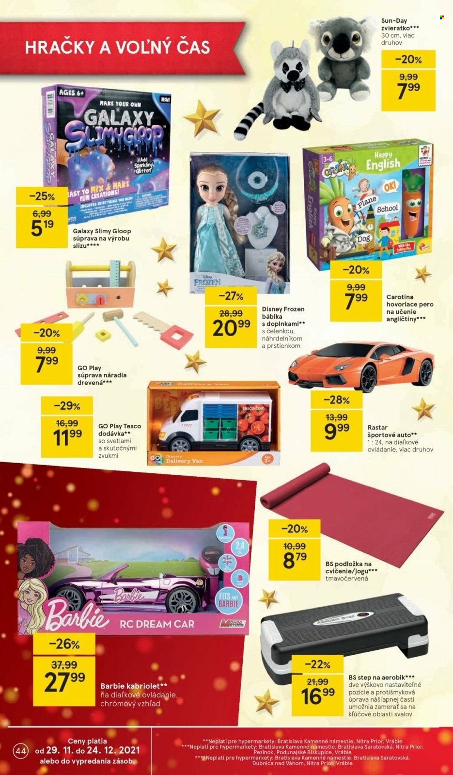 Leták TESCO supermarket - 1.12.2021 - 6.12.2021. Strana 44