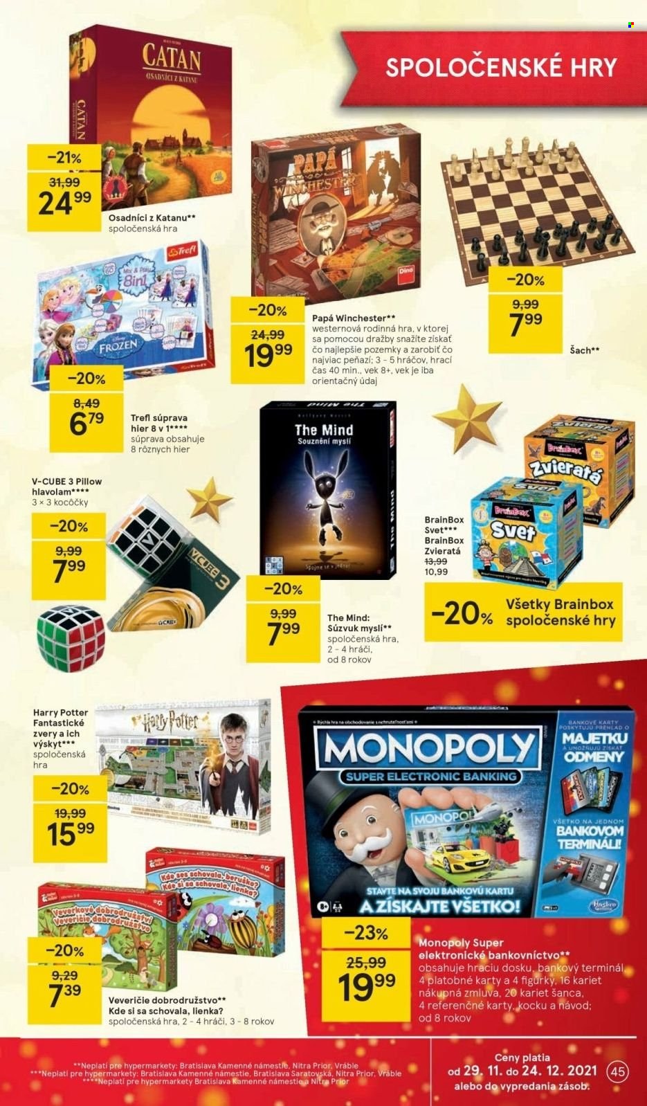 Leták TESCO supermarket - 1.12.2021 - 6.12.2021. Strana 45