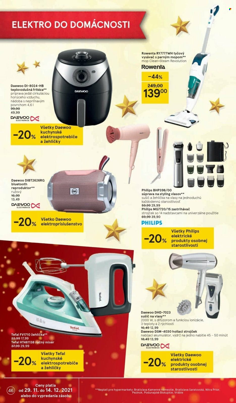 Leták TESCO supermarket - 1.12.2021 - 6.12.2021. Strana 46