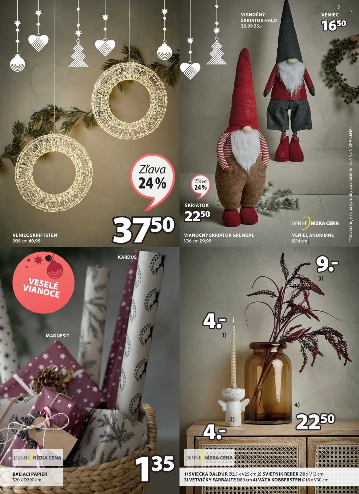 Leták JYSK - 9.12.2021 - 24.12.2021. Strana 5