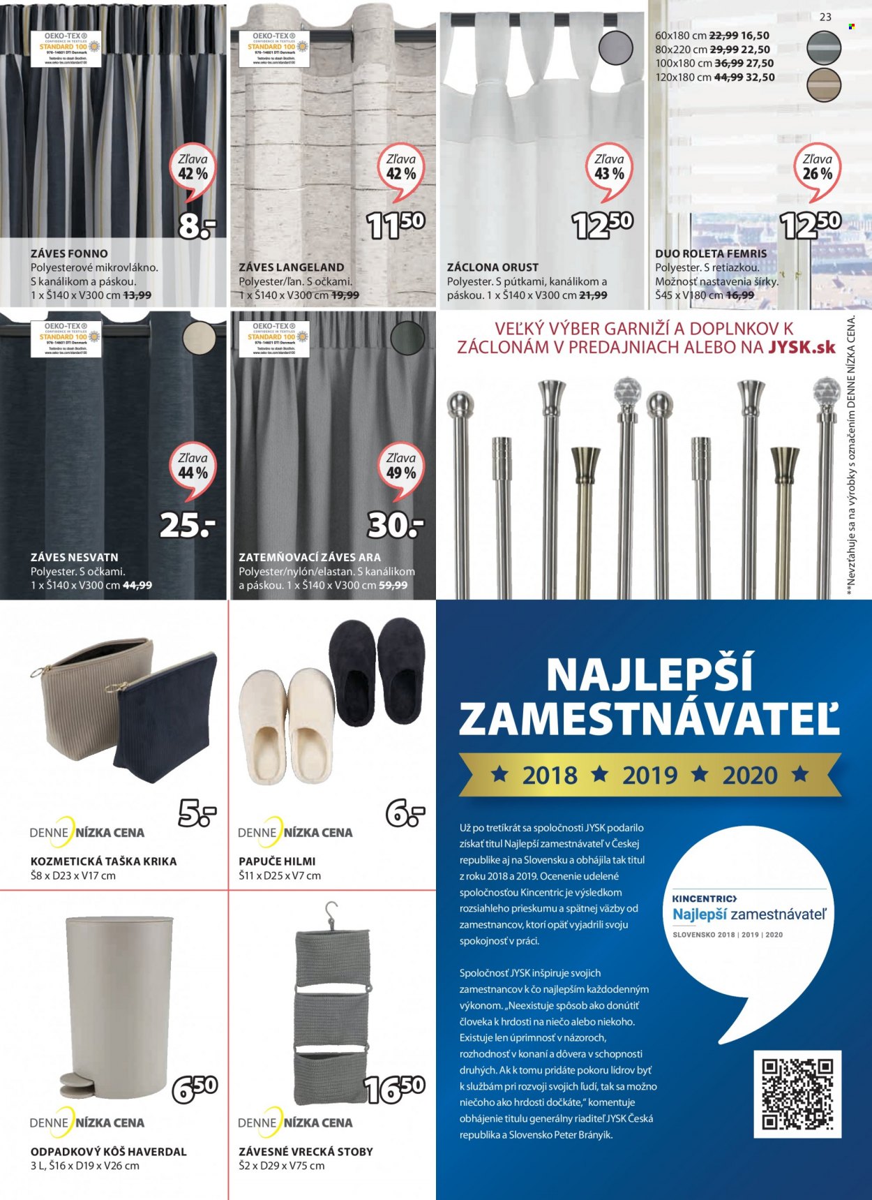 Leták JYSK - 9.12.2021 - 24.12.2021. Strana 23