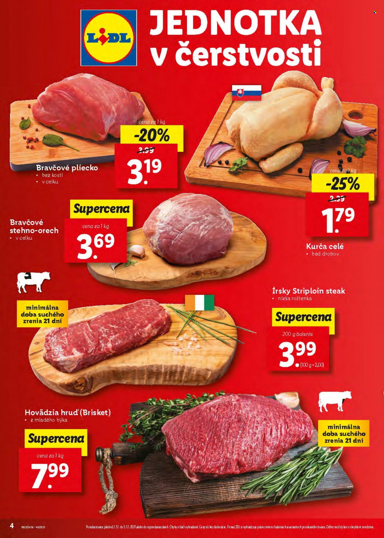 Leták Lidl - 2.12.2021 - 5.12.2021. Strana 4