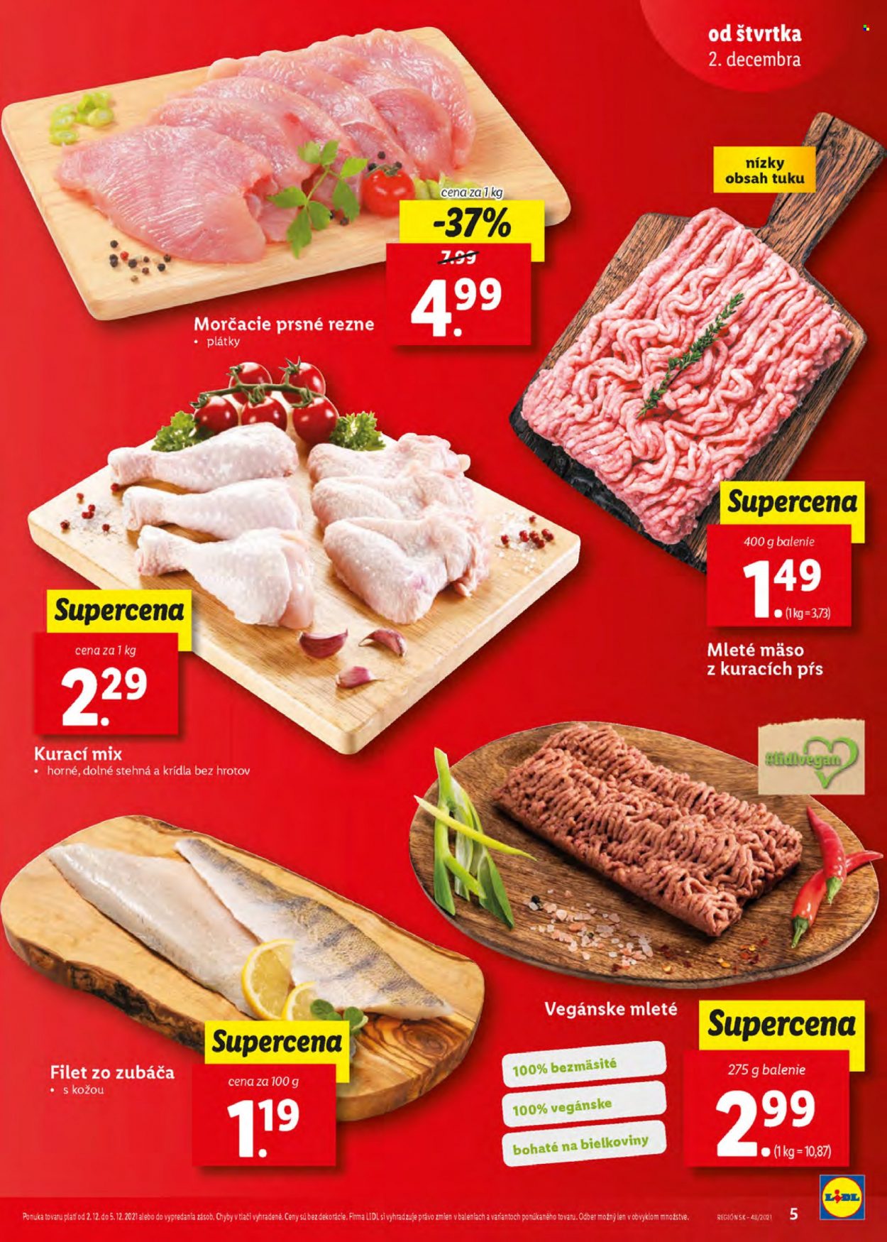 Leták Lidl - 2.12.2021 - 5.12.2021. Strana 5