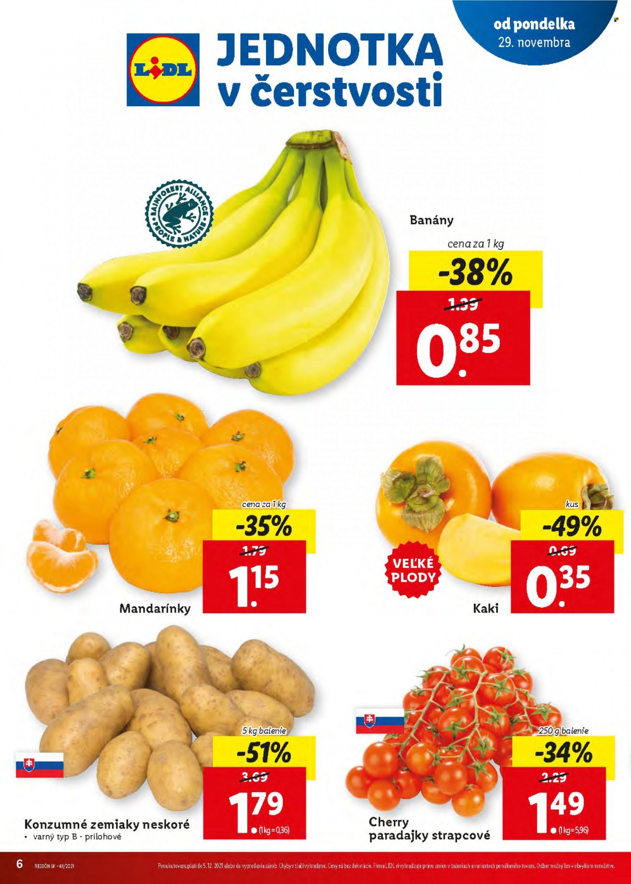 Leták Lidl - 2.12.2021 - 5.12.2021. Strana 6