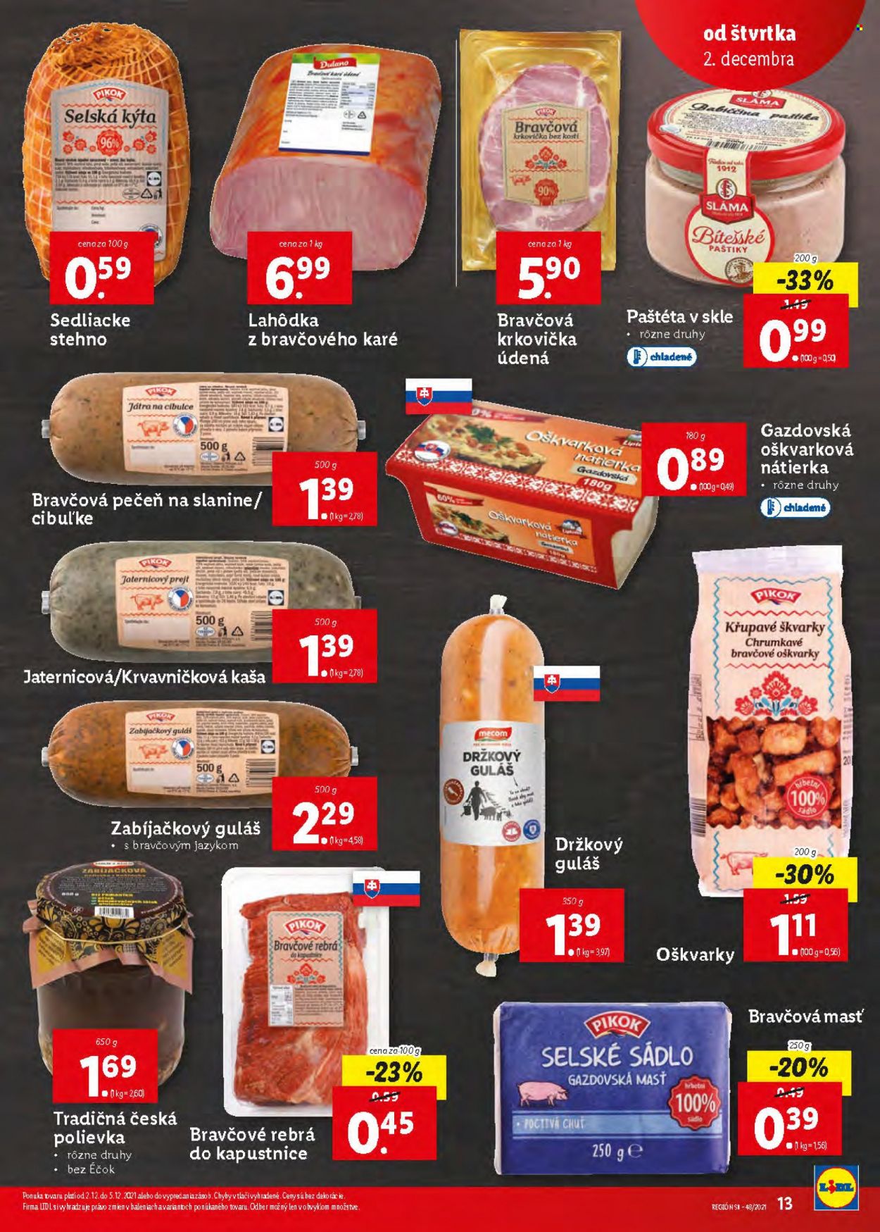 Leták Lidl - 2.12.2021 - 5.12.2021. Strana 13