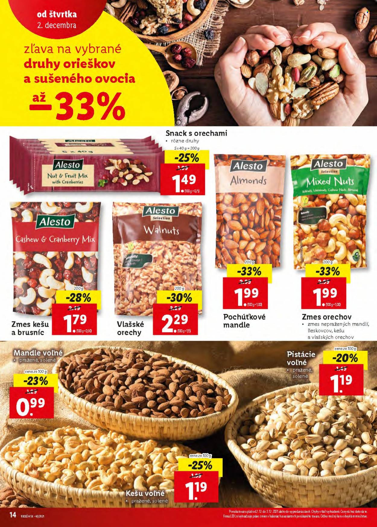 Leták Lidl - 2.12.2021 - 5.12.2021. Strana 14