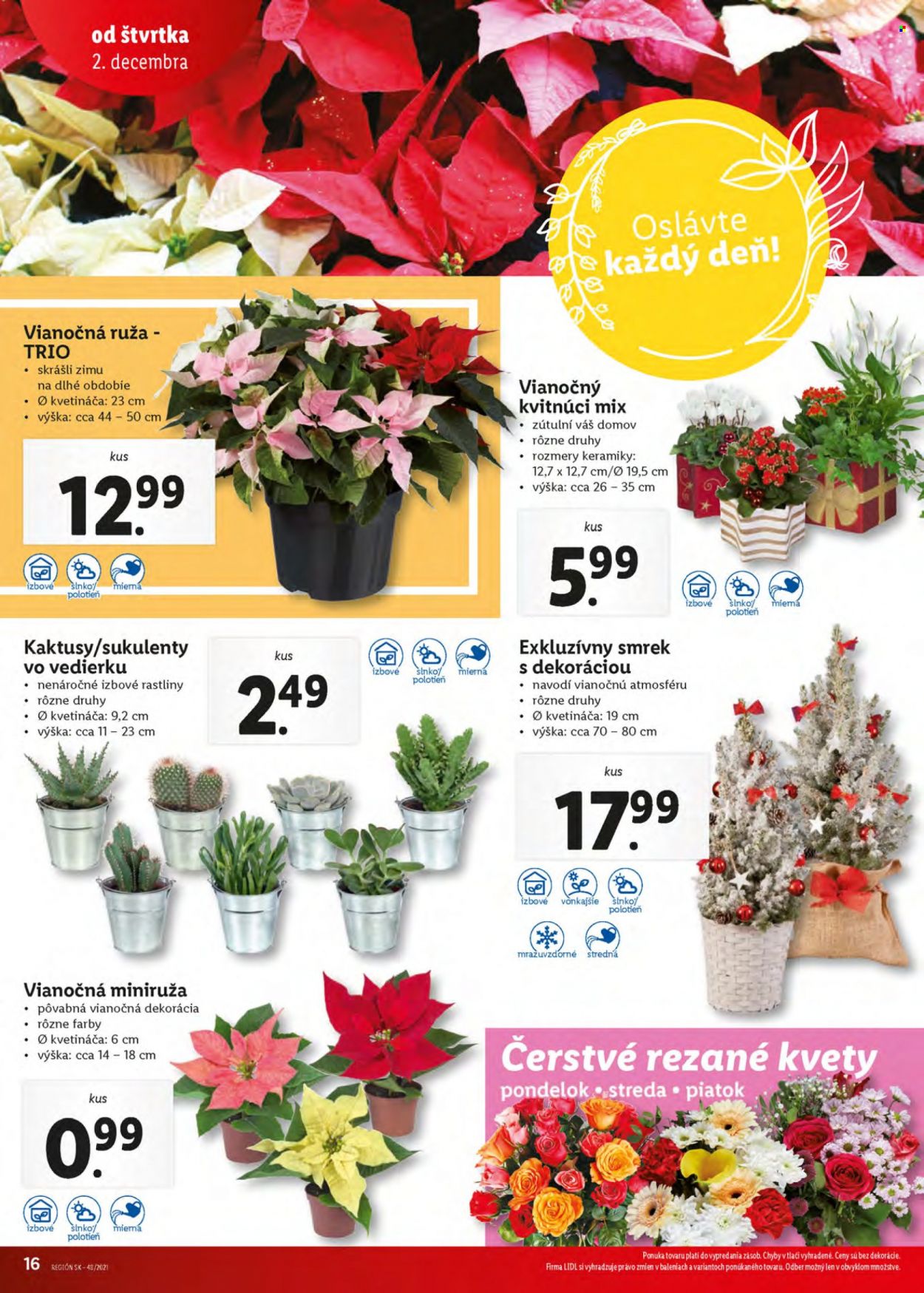 Leták Lidl - 2.12.2021 - 5.12.2021. Strana 16