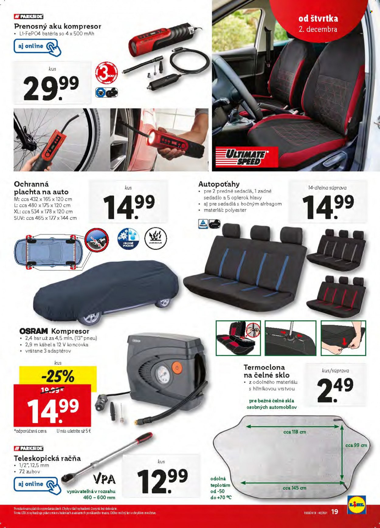 Leták Lidl - 2.12.2021 - 5.12.2021. Strana 19