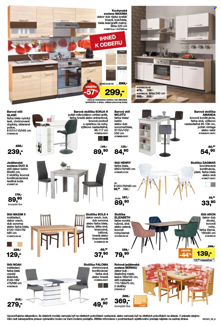 Leták Sconto nábytok - 26.11.2021 - 27.12.2021. Strana 2