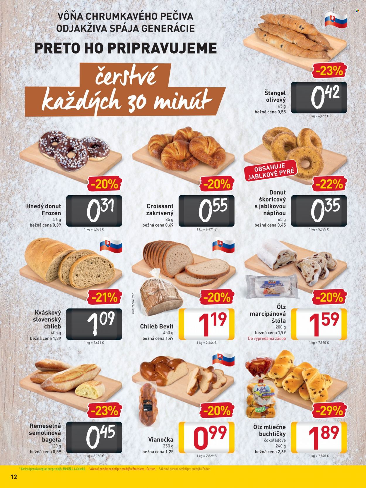 Leták Billa - 1.12.2021 - 7.12.2021. Strana 12
