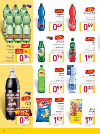 thumbnail - Baldovská ochutená minerálna voda pomaranč, grep, citrón, pitahaya 1,5 l bežná cena 0,59 1 l = 0,393 € V predajni Valaská bežná cena 0,75 €/-53 %