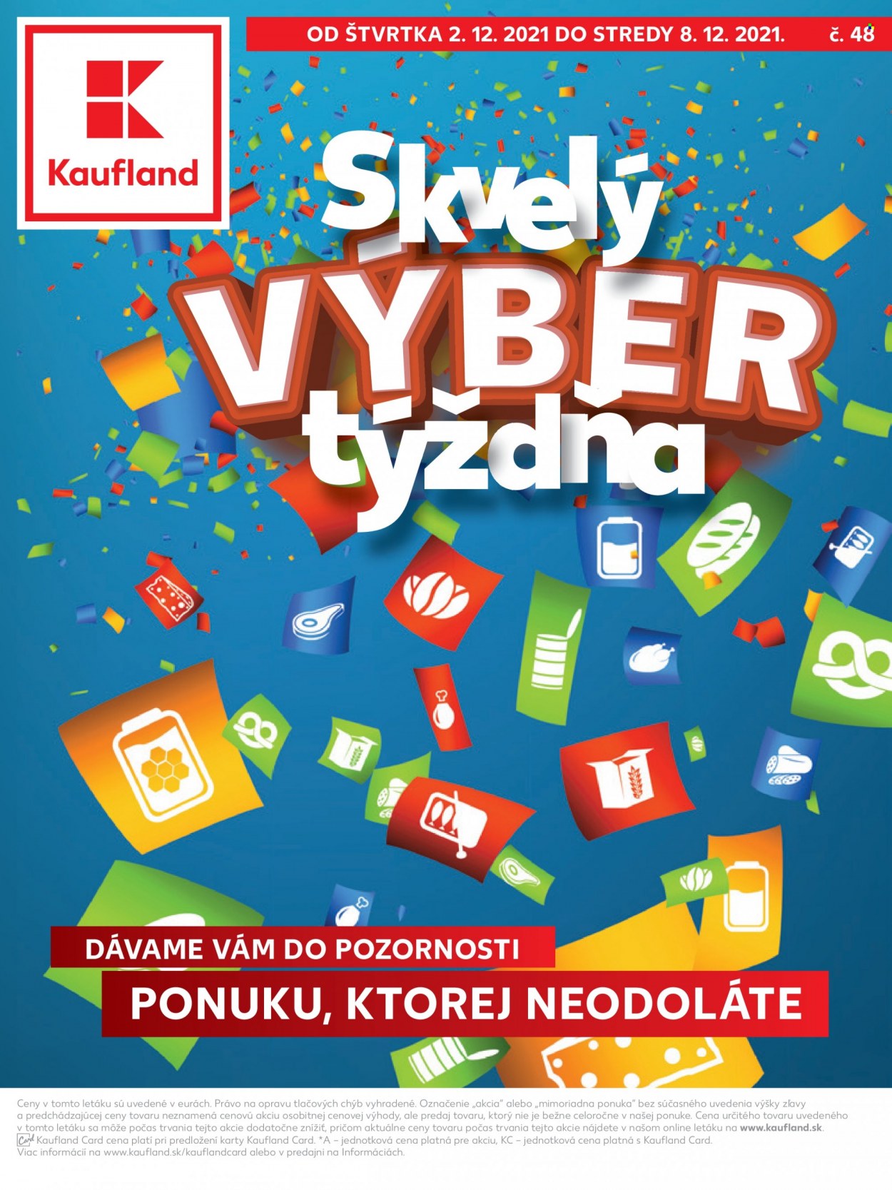 Leták Kaufland - 2.12.2021 - 8.12.2021. Strana 1