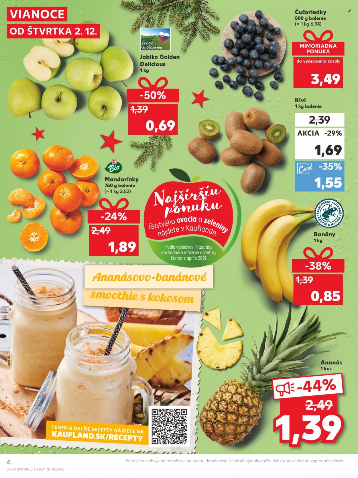 Leták Kaufland - 2.12.2021 - 8.12.2021. Strana 4