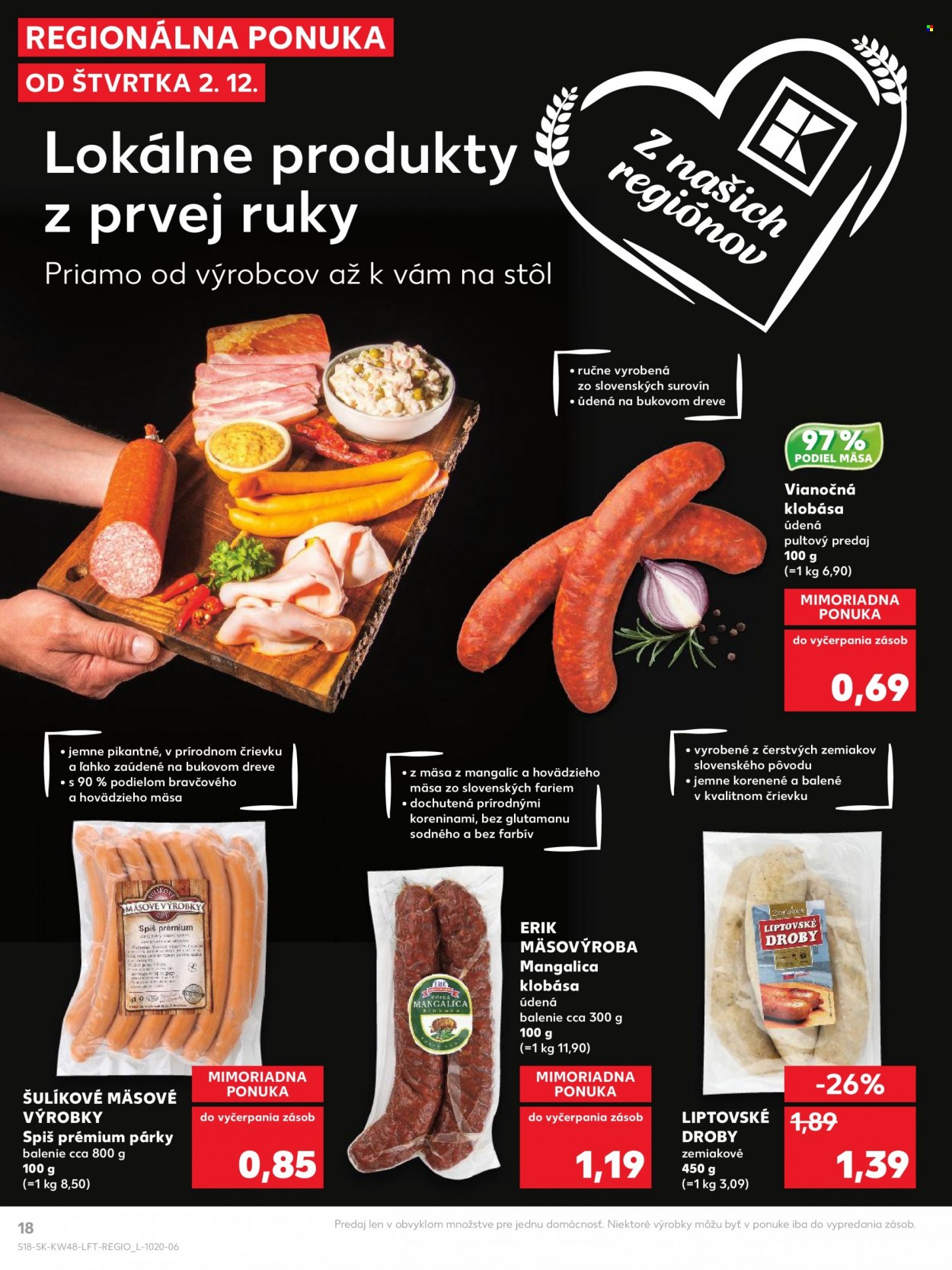 Leták Kaufland - 2.12.2021 - 8.12.2021. Strana 18