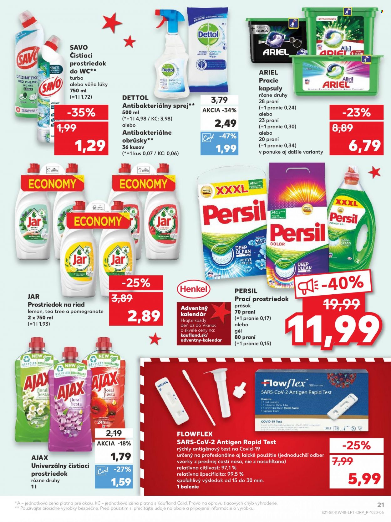 Leták Kaufland - 2.12.2021 - 8.12.2021. Strana 21