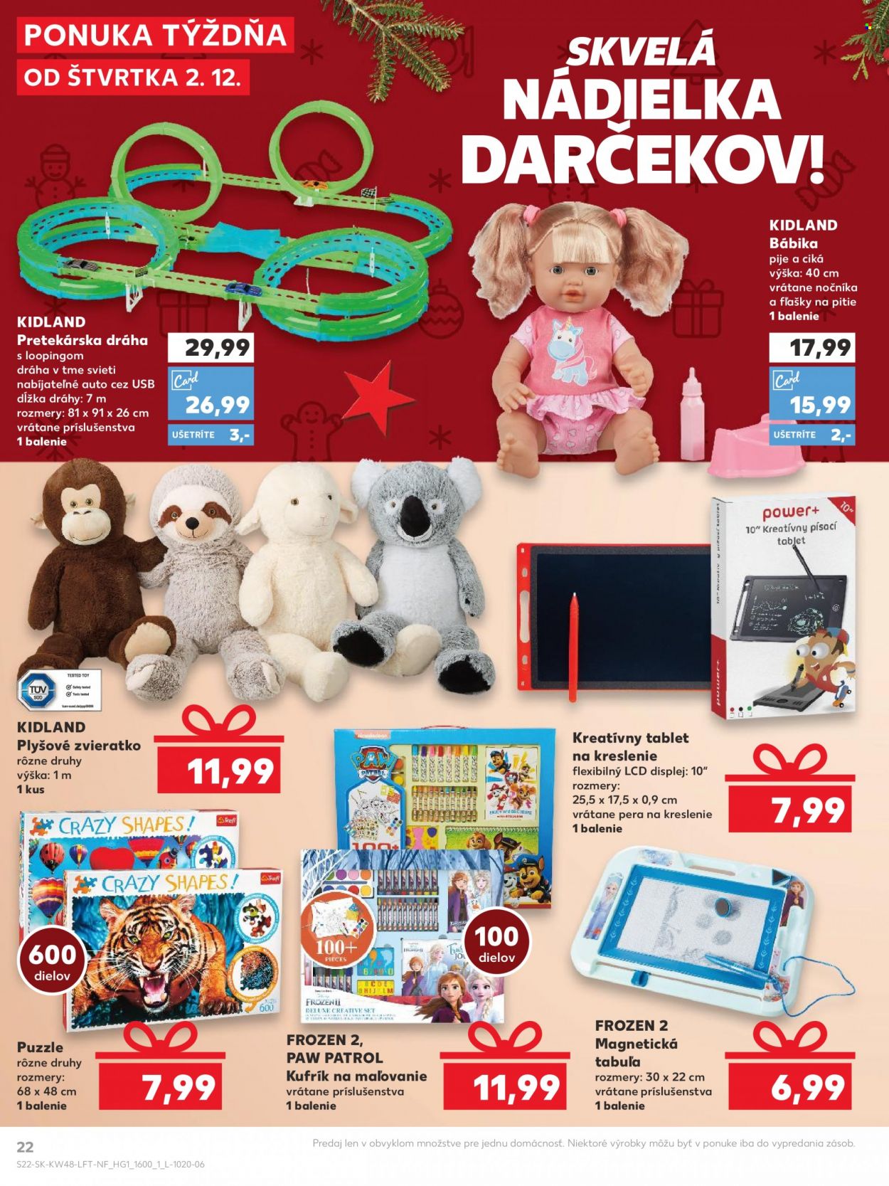 Leták Kaufland - 2.12.2021 - 8.12.2021. Strana 22