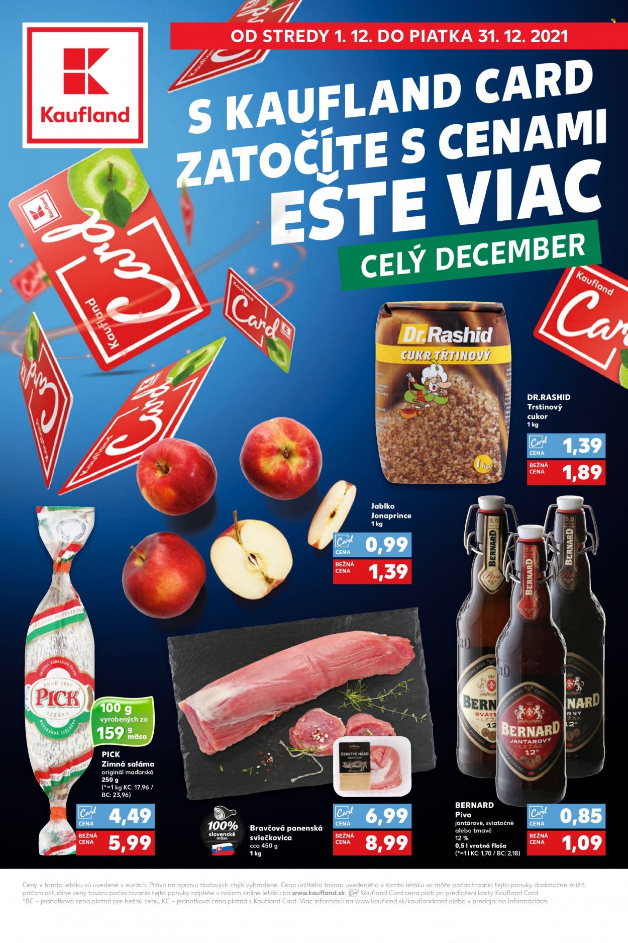 Leták Kaufland - 1.12.2021 - 31.12.2021. Strana 1