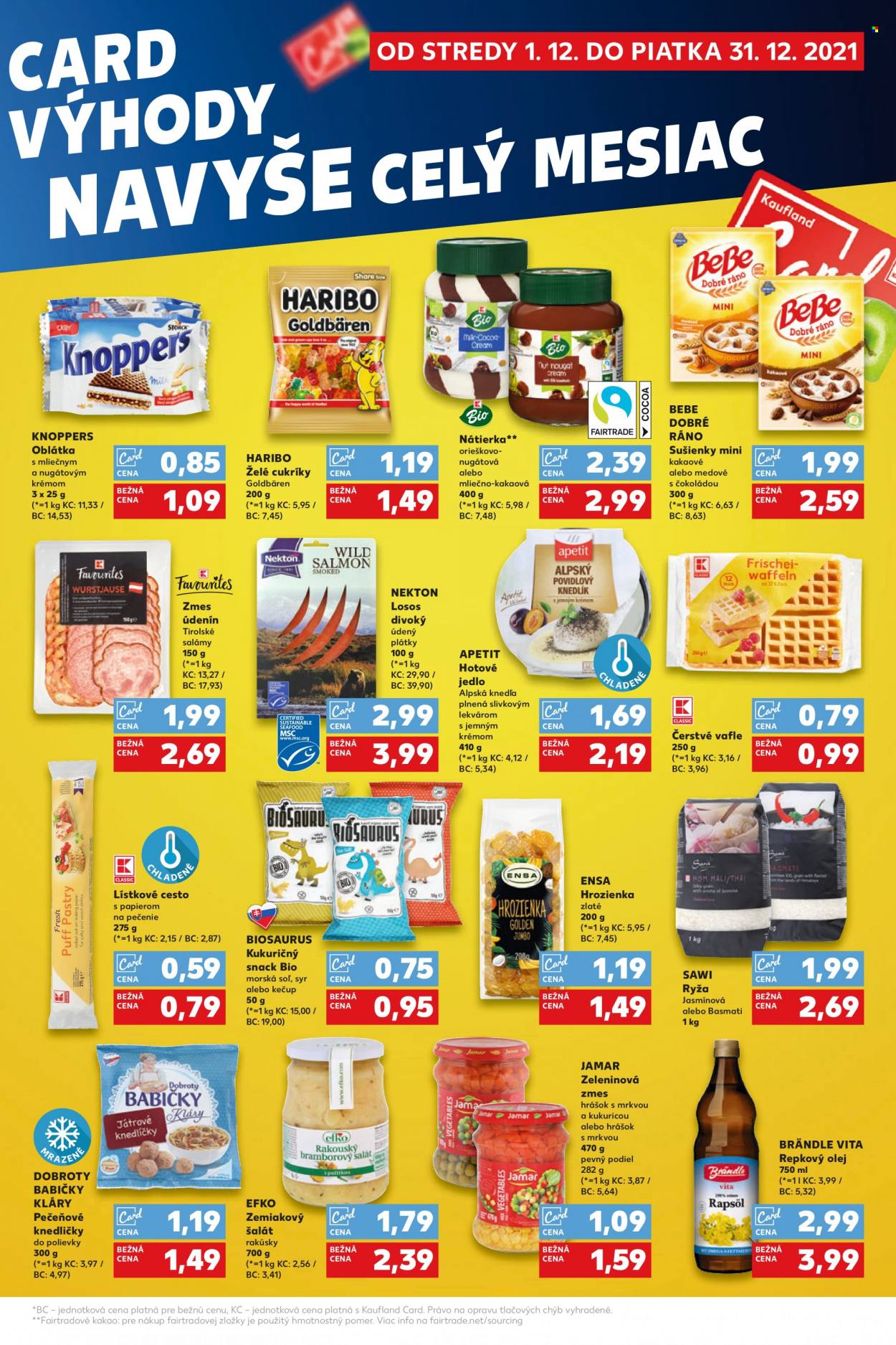 Leták Kaufland - 1.12.2021 - 31.12.2021. Strana 3