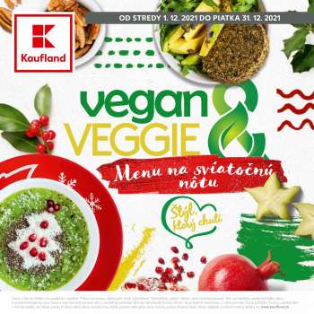 Leták Kaufland - 1.12.2021 - 31.12.2021.