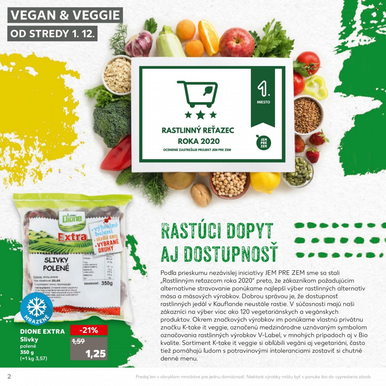 Leták Kaufland - 1.12.2021 - 31.12.2021. Strana 2