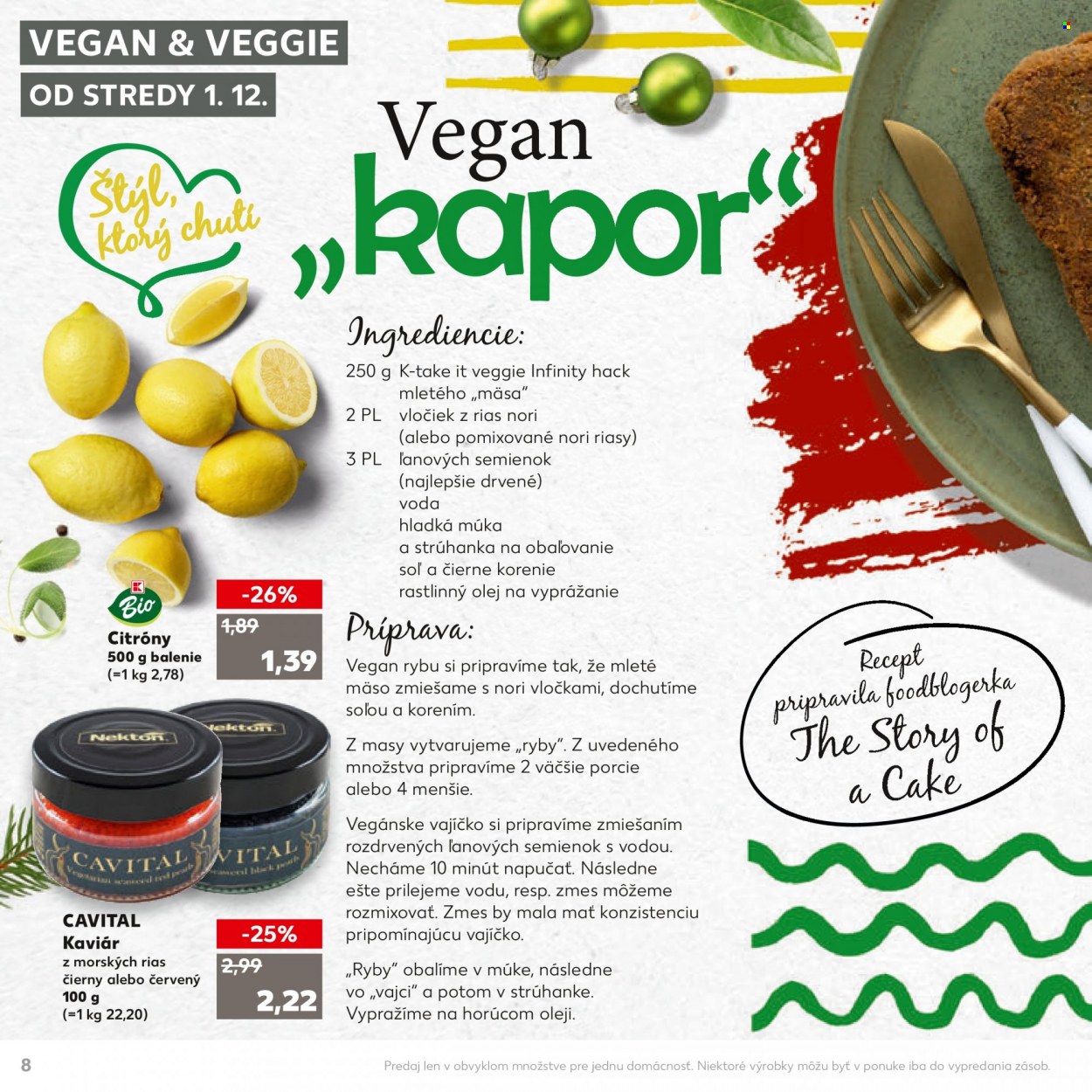Leták Kaufland - 1.12.2021 - 31.12.2021. Strana 8