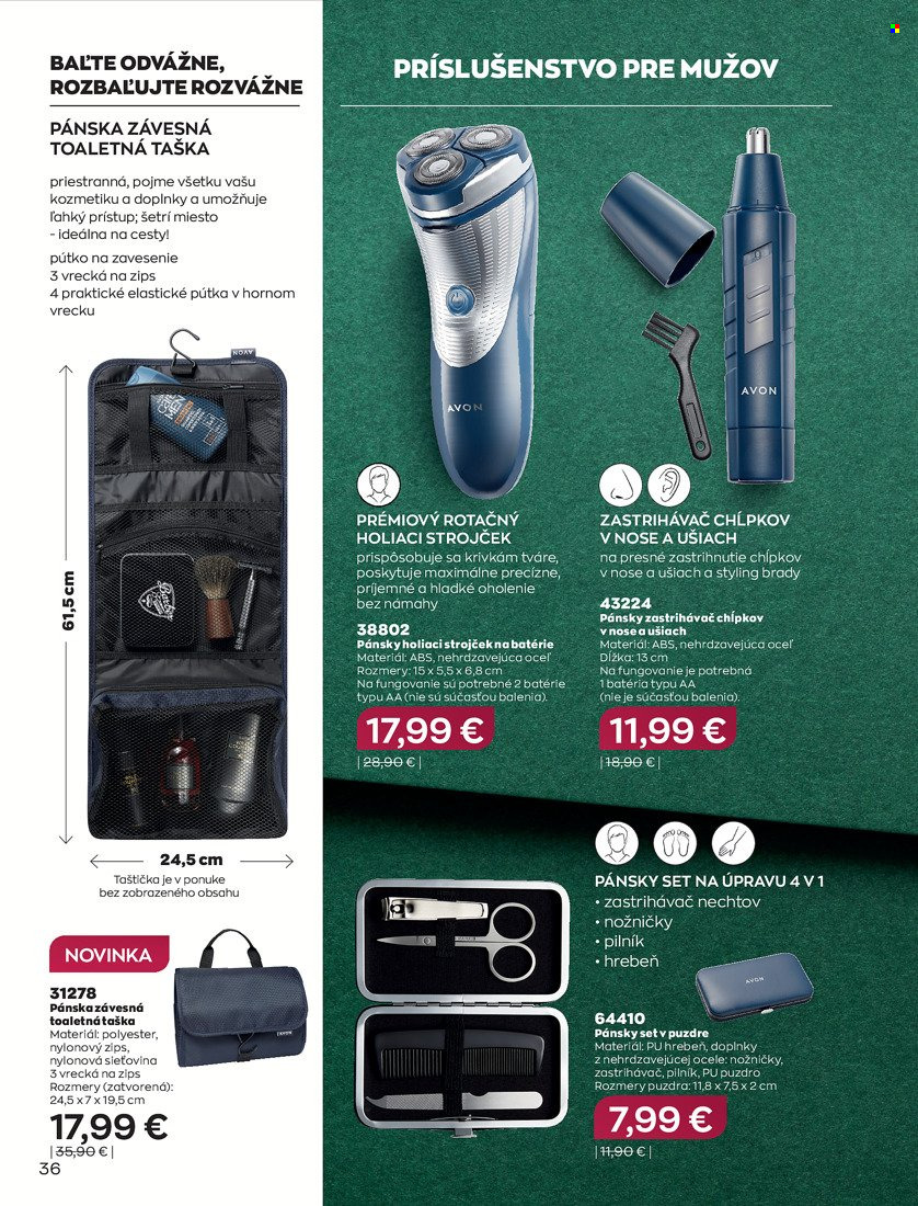 Leták Avon - 1.12.2021 - 31.12.2021. Strana 38