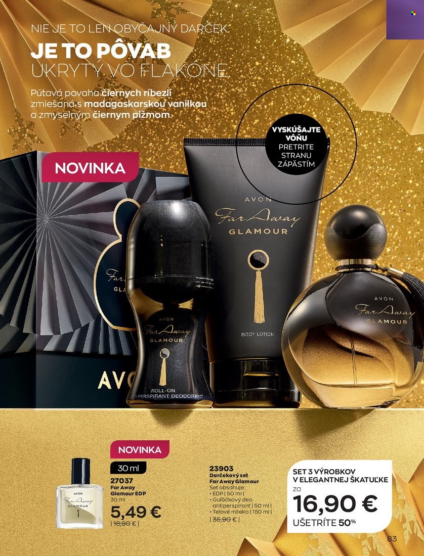 Leták Avon - 1.12.2021 - 31.12.2021. Strana 85