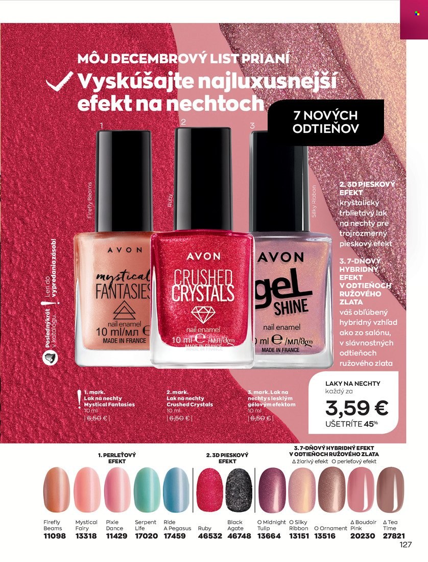 Leták Avon - 1.12.2021 - 31.12.2021. Strana 129