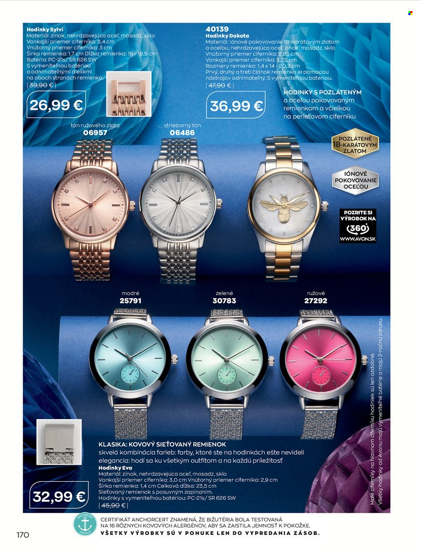 Leták Avon - 1.12.2021 - 31.12.2021. Strana 172
