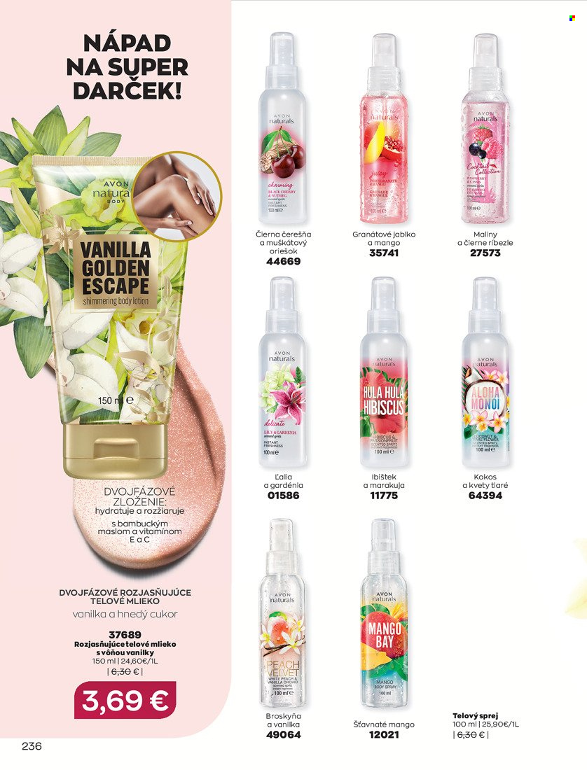 Leták Avon - 1.12.2021 - 31.12.2021. Strana 238