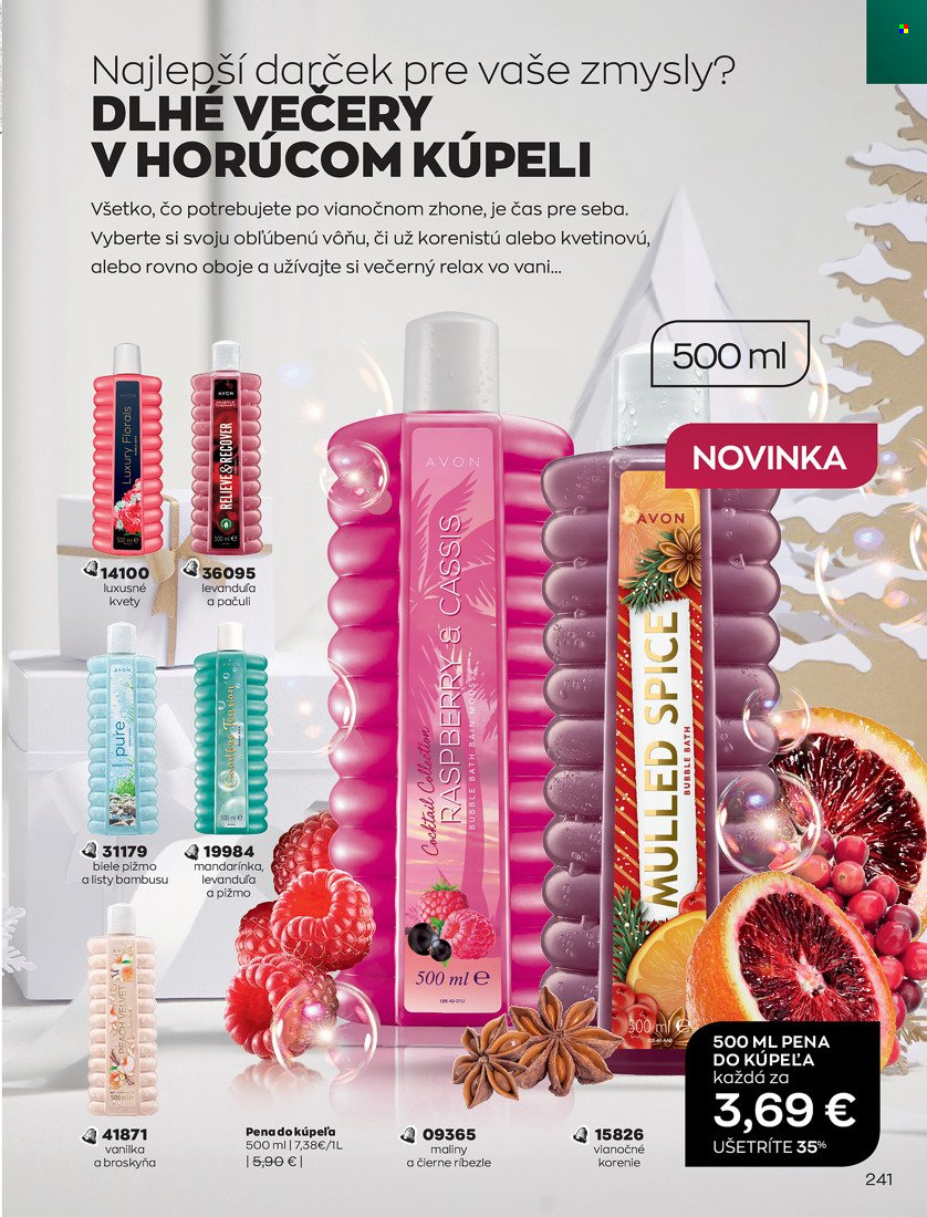 Leták Avon - 1.12.2021 - 31.12.2021. Strana 243