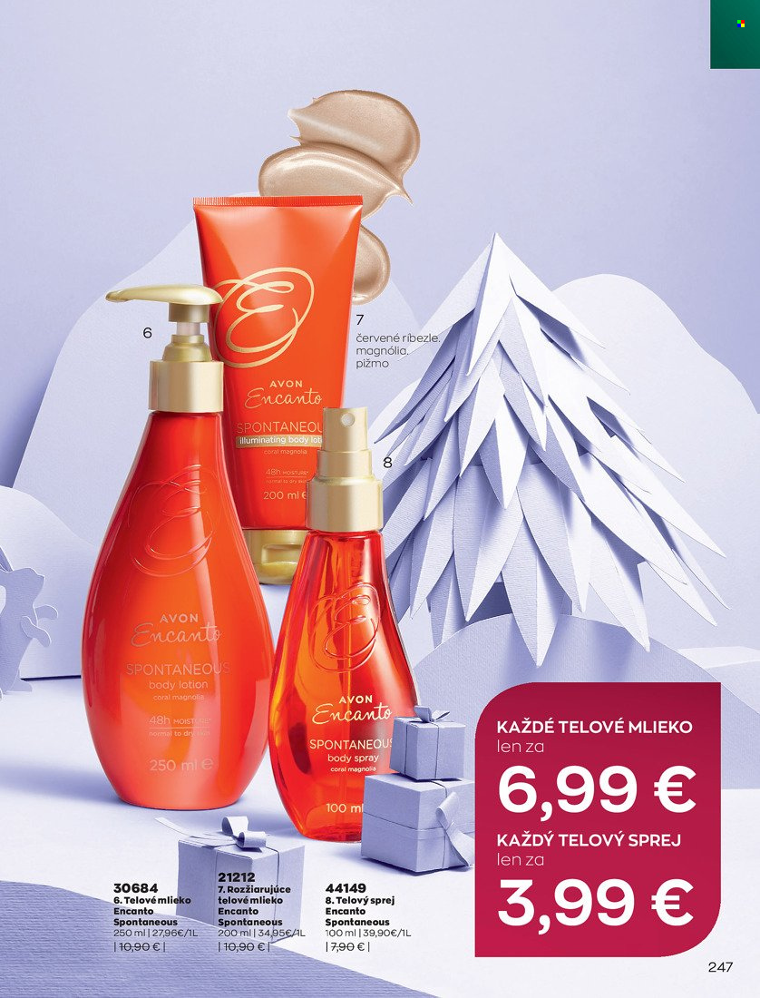 Leták Avon - 1.12.2021 - 31.12.2021. Strana 249