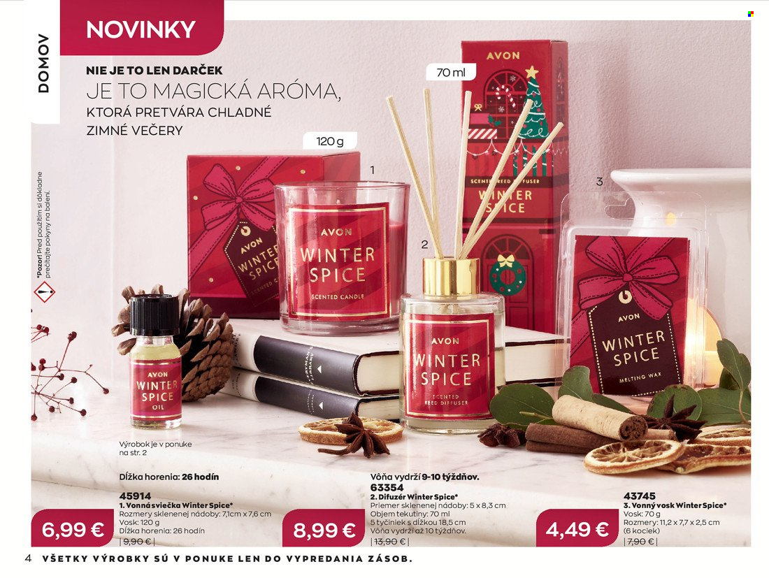 Leták Avon - 1.12.2021 - 31.12.2021. Strana 4