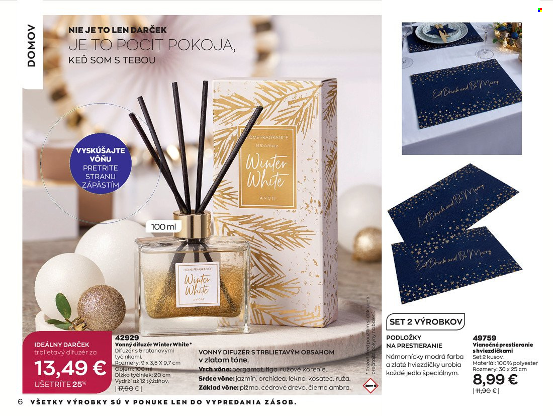 Leták Avon - 1.12.2021 - 31.12.2021. Strana 6
