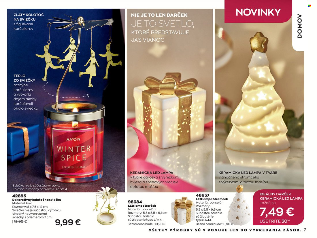 Leták Avon - 1.12.2021 - 31.12.2021. Strana 7