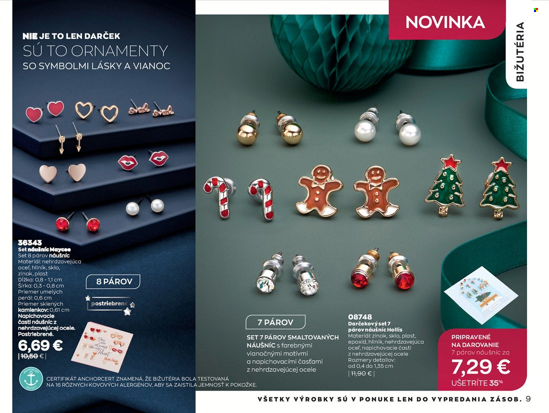Leták Avon - 1.12.2021 - 31.12.2021. Strana 9