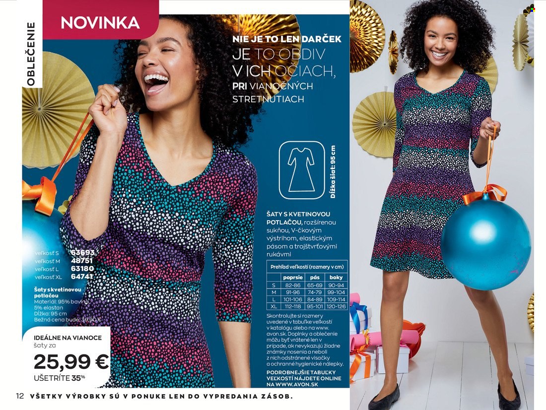 Leták Avon - 1.12.2021 - 31.12.2021. Strana 12