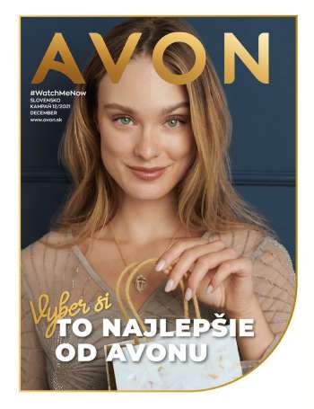 Leták Avon - 1.12.2021 - 31.12.2021.