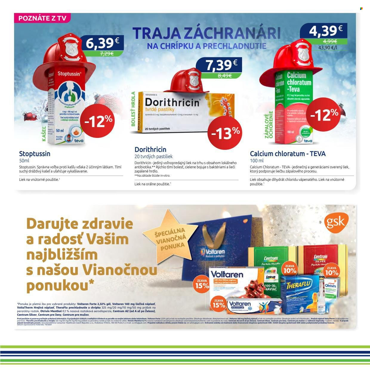 Leták BENU Lekáreň - 1.12.2021 - 31.12.2021. Strana 2