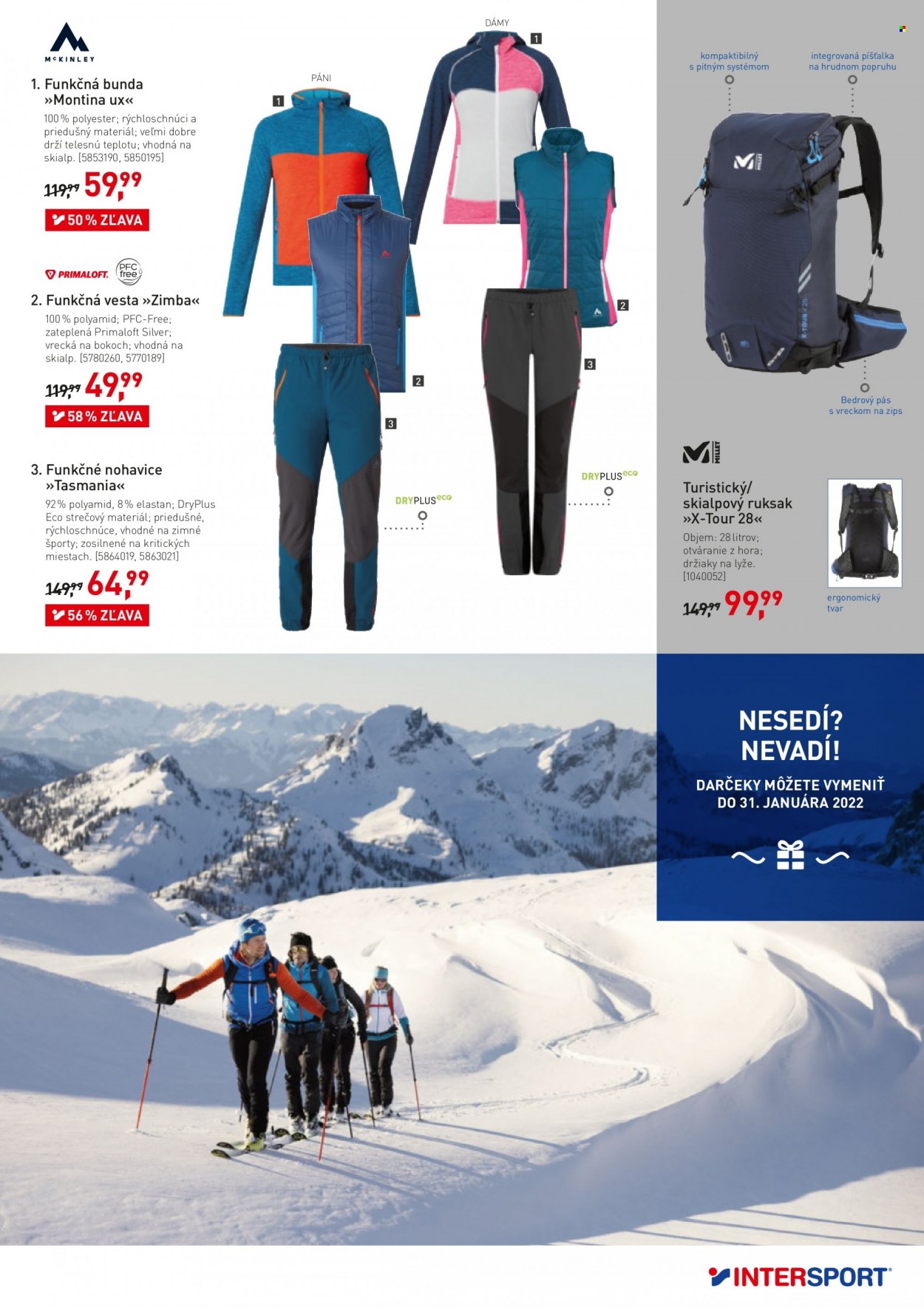 Leták Intersport - 1.12.2021 - 31.12.2021. Strana 3
