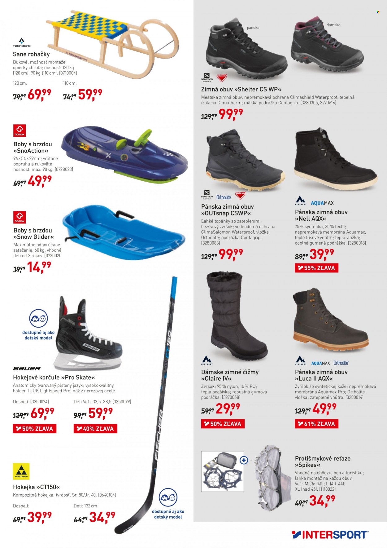 Leták Intersport - 1.12.2021 - 31.12.2021. Strana 9