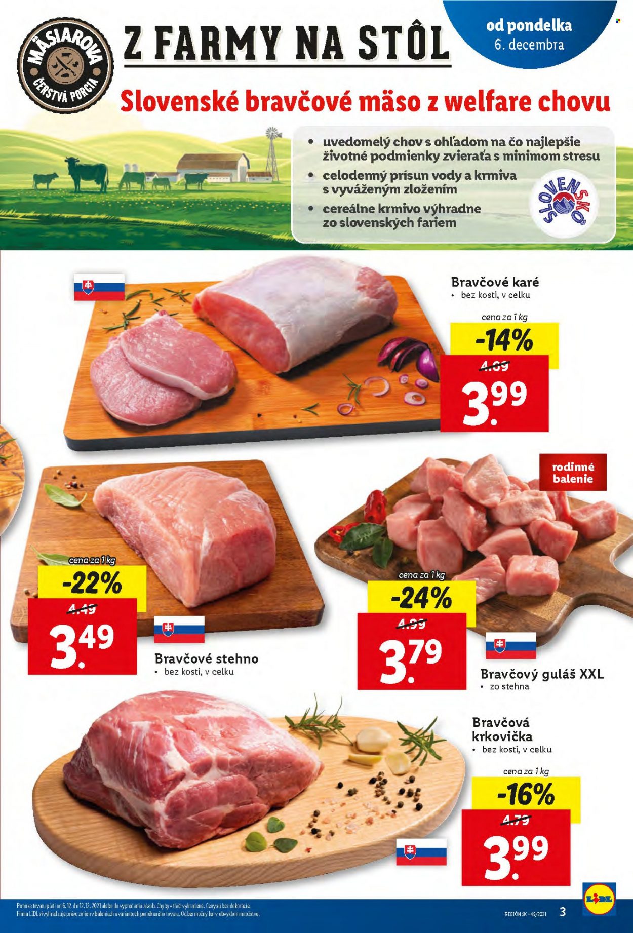 Leták Lidl - 6.12.2021 - 12.12.2021. Strana 3
