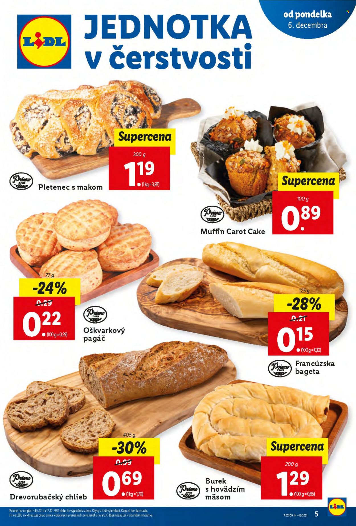 Leták Lidl - 6.12.2021 - 12.12.2021. Strana 5
