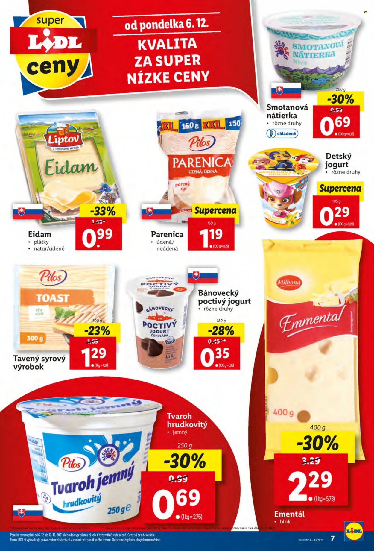 Leták Lidl - 6.12.2021 - 12.12.2021. Strana 7