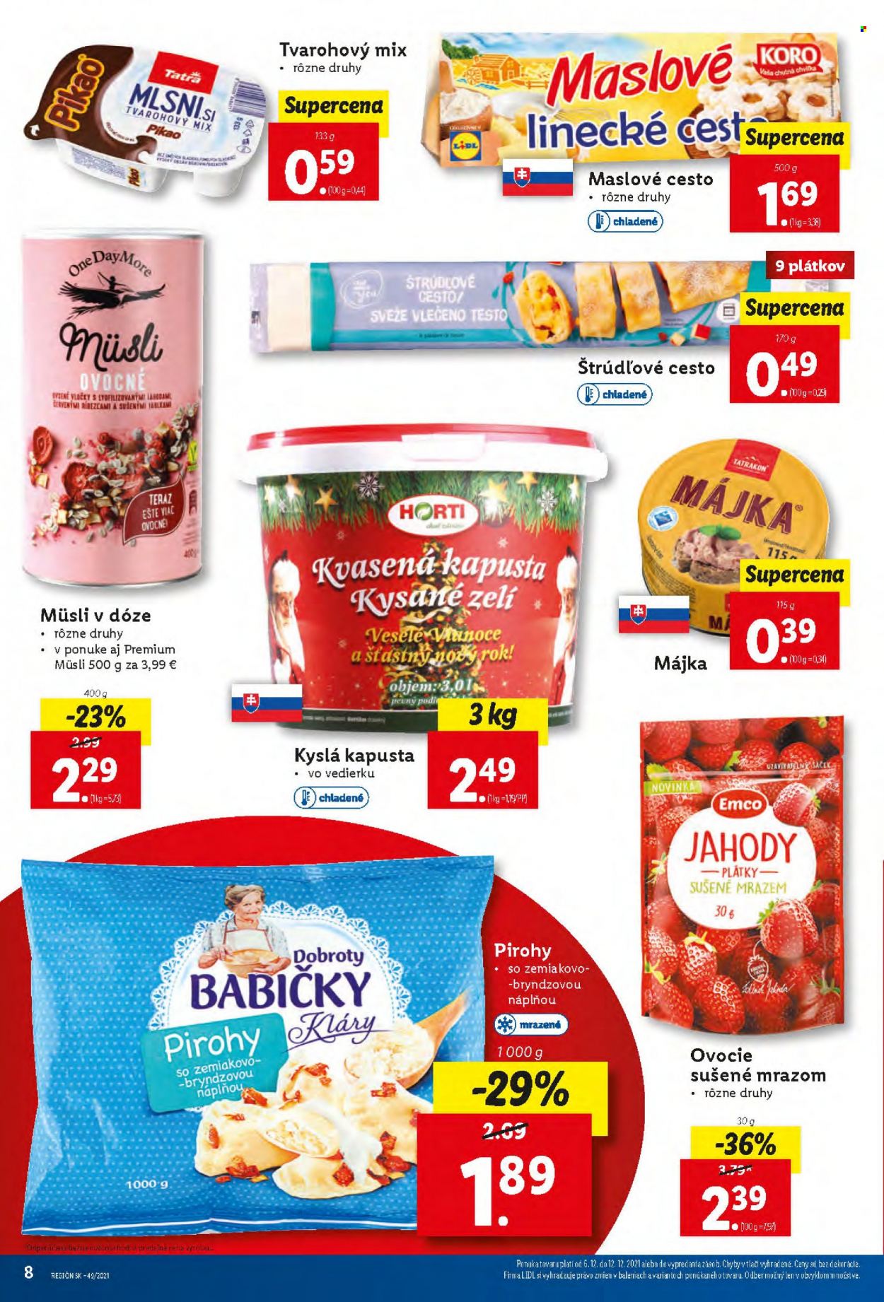Leták Lidl - 6.12.2021 - 12.12.2021. Strana 8