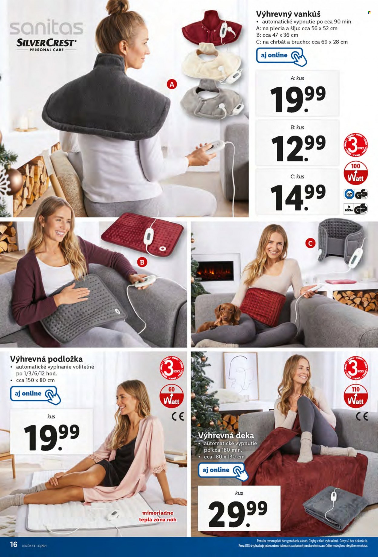 Leták Lidl - 6.12.2021 - 12.12.2021. Strana 16