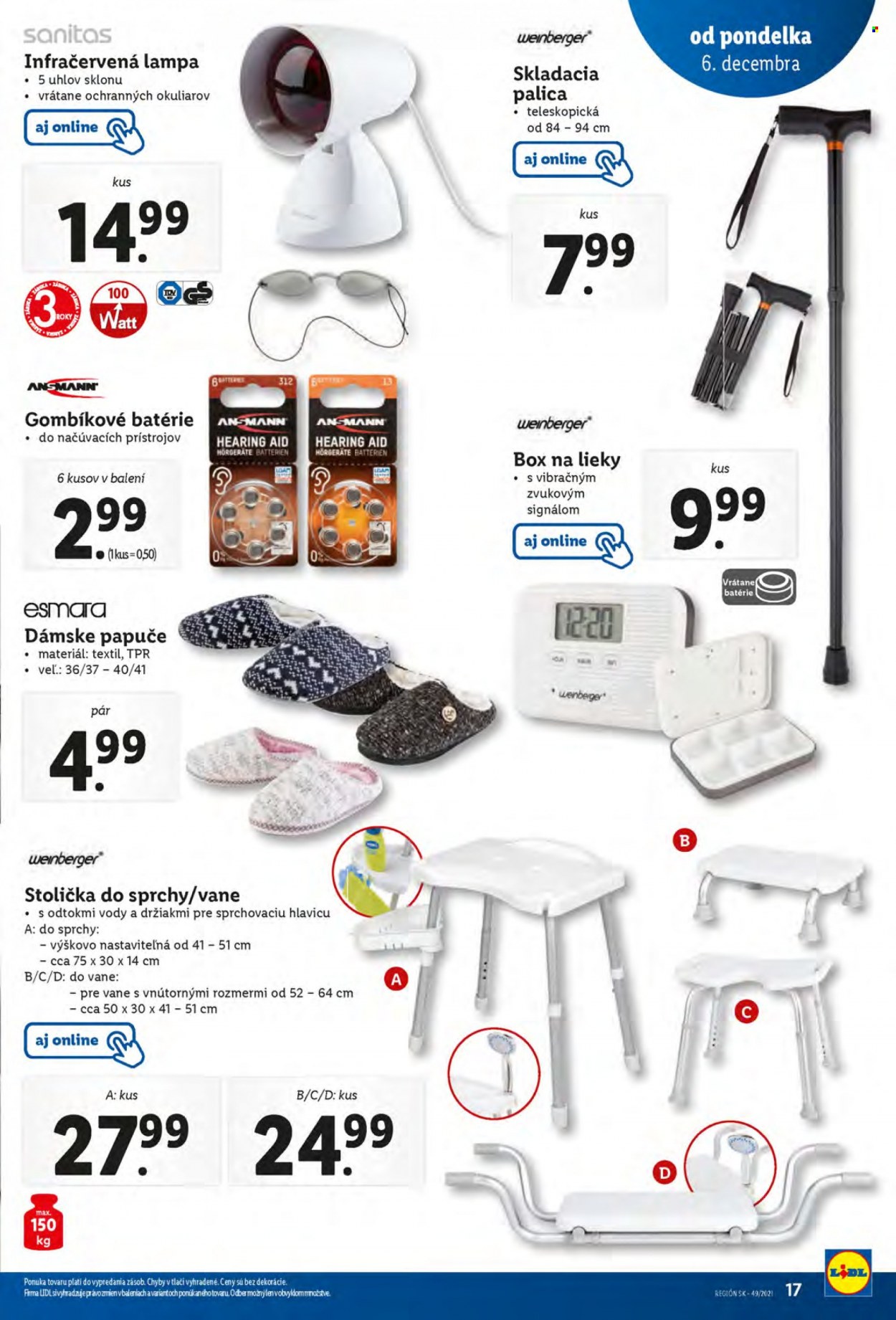 Leták Lidl - 6.12.2021 - 12.12.2021. Strana 17