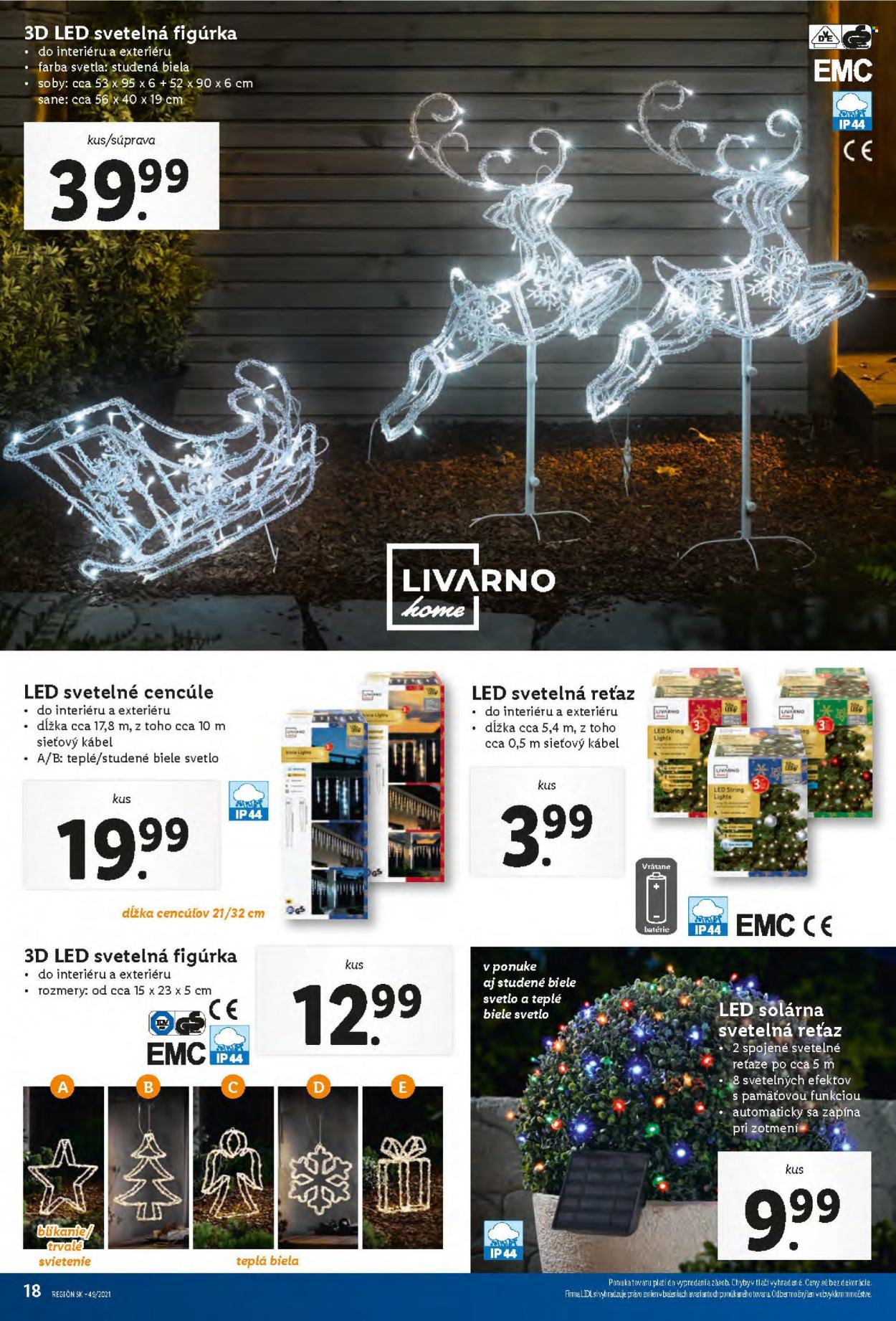 Leták Lidl - 6.12.2021 - 12.12.2021. Strana 18